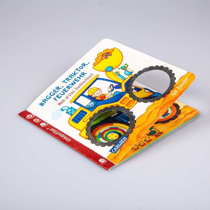 Actual product image Baby Pixi (unkaputtbar) 115: Bagger, Traktor, Feuerwehr (German)