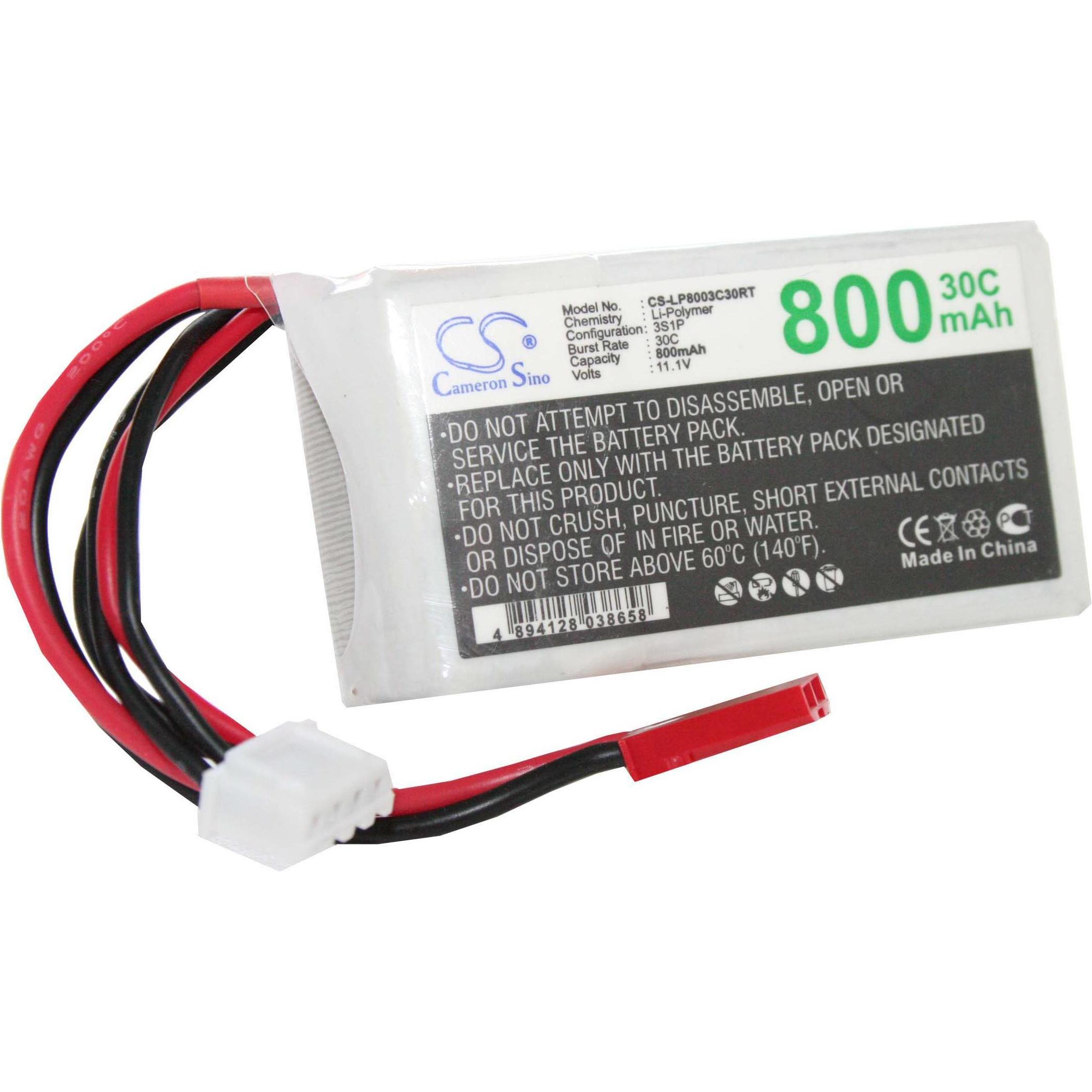 AccuCell Li-Polymer-Akku - 800mAh (11.1V) - für Modellbau (11.10 V, 800 mAh)