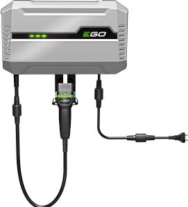 Actual product image EGO Multi įkroviklio dežė su įkrovikliu CHU6000E (6 Functions)