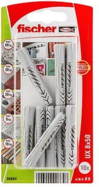 Produktbild Fischer Universaldübel UX 8x50 K (10 Stk.)