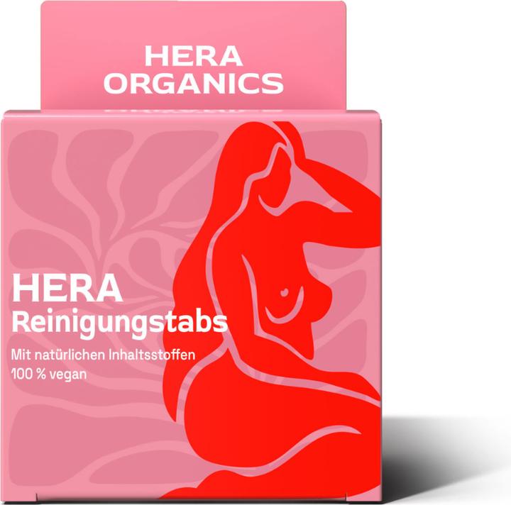 Produktbild Hera Organics Reinigungstabs für Menstruationsschwamm (Normal)