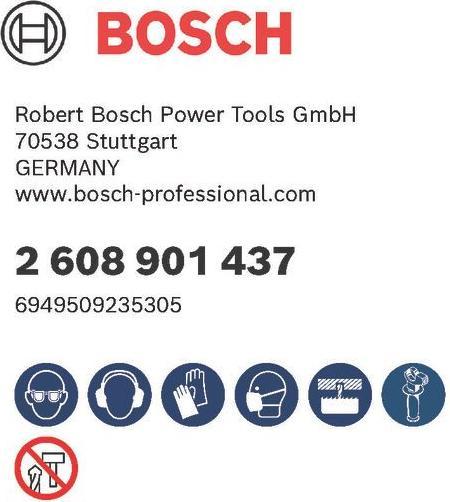 Productafbeelding Bosch Professional Zubehör Blau Zubehör 2608901437 Präzision für Bleche Hartmetall 54 mm (54 mm)