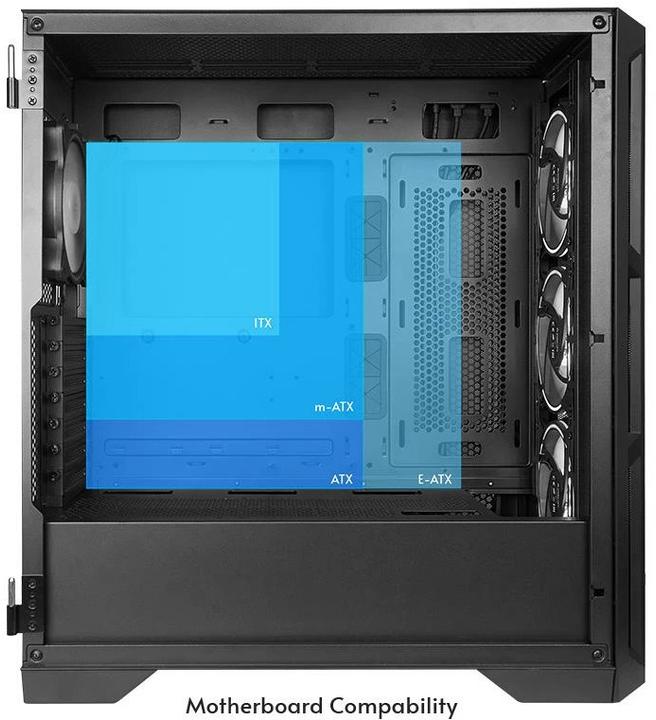Produktbild Chieftec Apex (ATX, ITX, mATX, Mini-ITX)