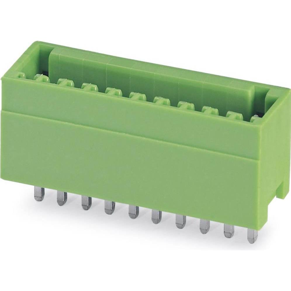 Phoenix Contact MCV 0,5/2-G-2,5 Header 2way 2.5mm, Cavo + Spina elettrica, Verde