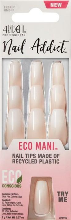 Produktbild Ardell Nail Addict Eco Mani Ombre 30 Stk