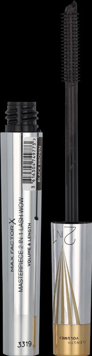 Image du produit Max Factor Masterpiece 2 In 1 Lash Wow (002, Noir Brun)