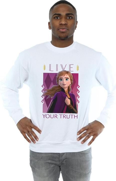 Immagine prodotto Disney Frozen 2 Anna Live Your Truth Felpa Uomo (S)