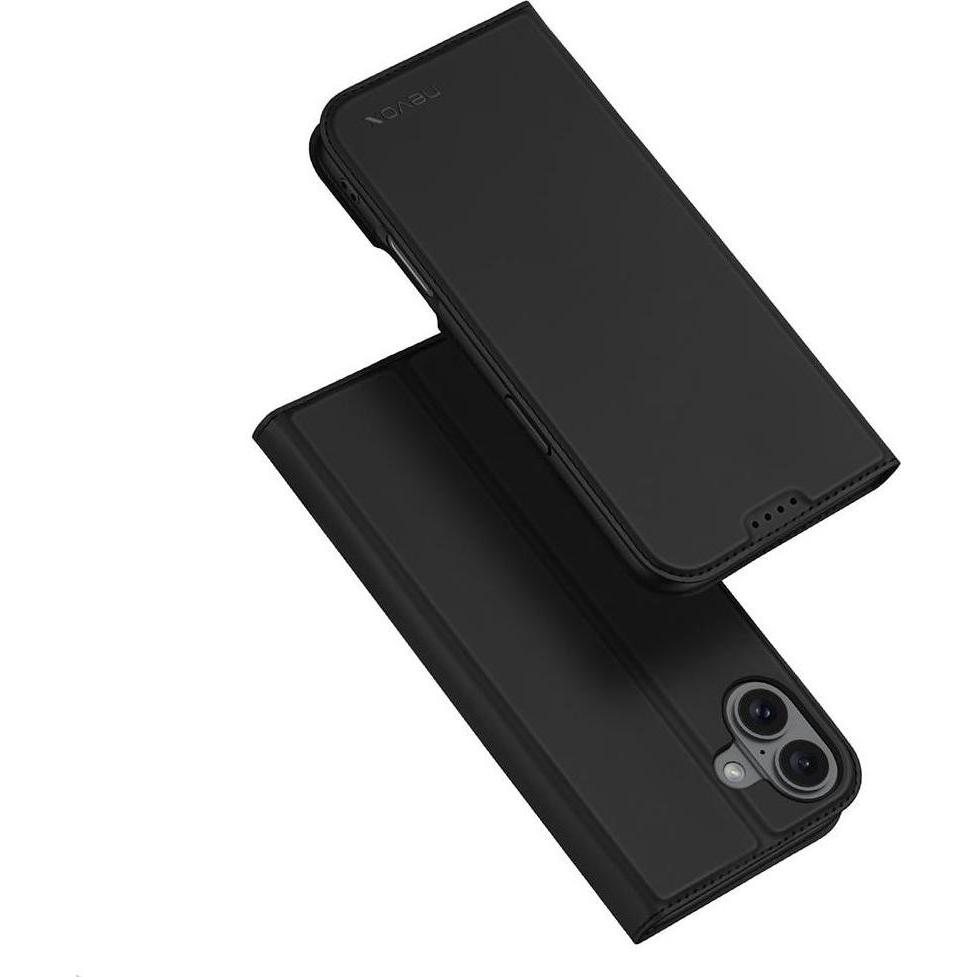 Nevox Booktasche iPh 16 6.1 (Apple iPhone 16), Smartphone Hülle, Schwarz