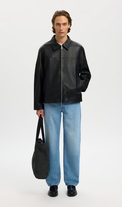 Produktbild Selected Reissverschluss Lederjacke (XL)