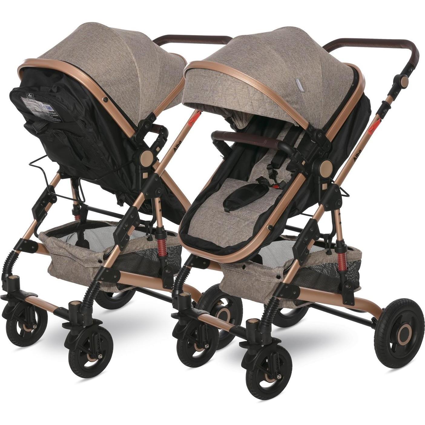 Thumbnail - Lorelli, Kinderwagen, Kombikinderwagen 2 in 1 Alba