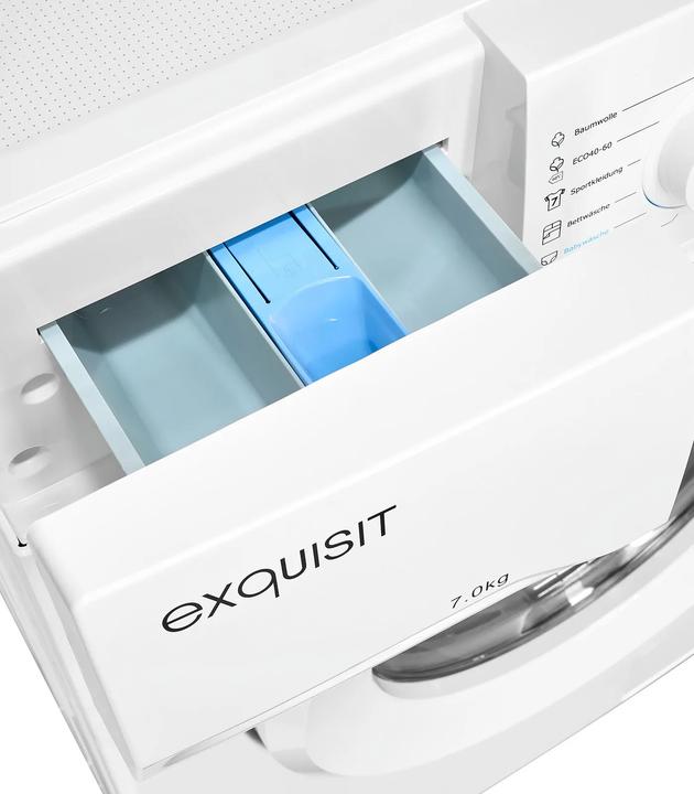 Produktbild Exquisit Waschmaschine,WA7014-020A, 7kg (7 kg, Links)