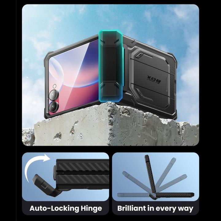 Produktbild Supcase IBLSN Armorbox Case für Samsung Galaxy Z Flip 7 - Schwarz (Samsung Galaxy Z Flip7)