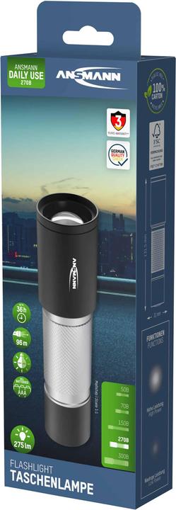 Actual product image Ansmann LED torch Daily Use 270B incl. 3xAAA (3.10 cm, 2314 lm)