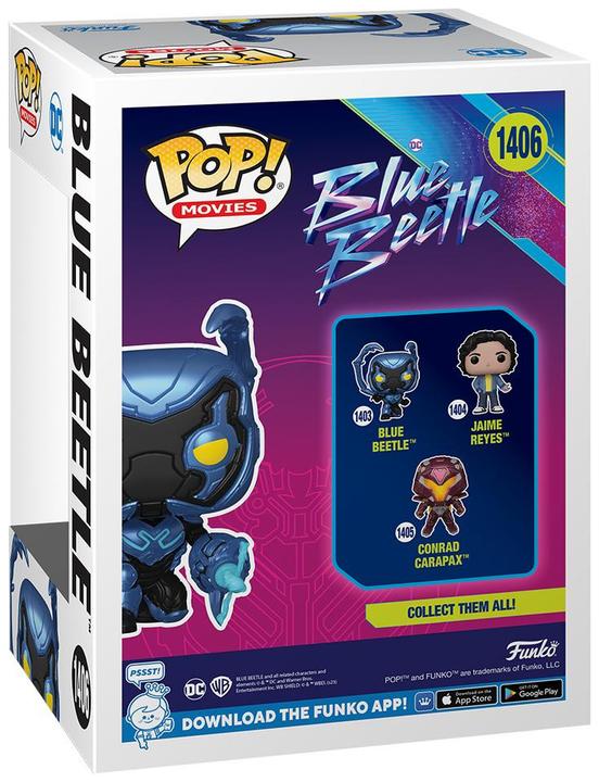 Immagine prodotto Funko POP! Blue Beetle - Esclusivo Blue Beetle Fosforescente