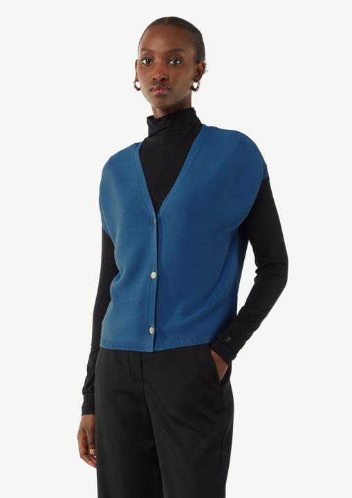 Produktbild Comma Strickjacke Kurze Strickjacke mit V-Ausschnitt (S)