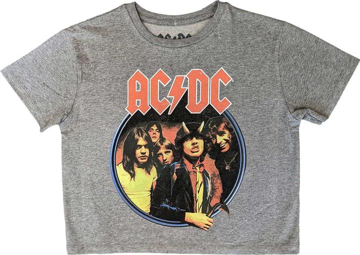 Produktbild AC/DC Highway To Hell Kurzes Top (L)