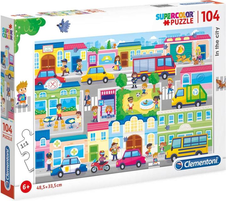 Immagine prodotto Clementoni Puzzle nella città 104pcs. (104 pezzi)