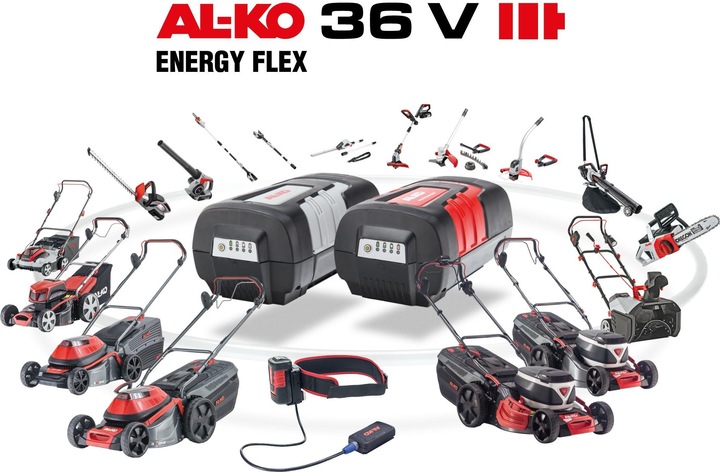 Actual product image AL-KO Cordless snow blower 36V ST 4048 Snowline SET (48 cm)
