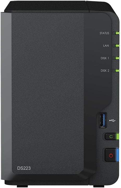Immagine prodotto Synology DS223 (2 x 6 TB, Seagate Ironwolf)