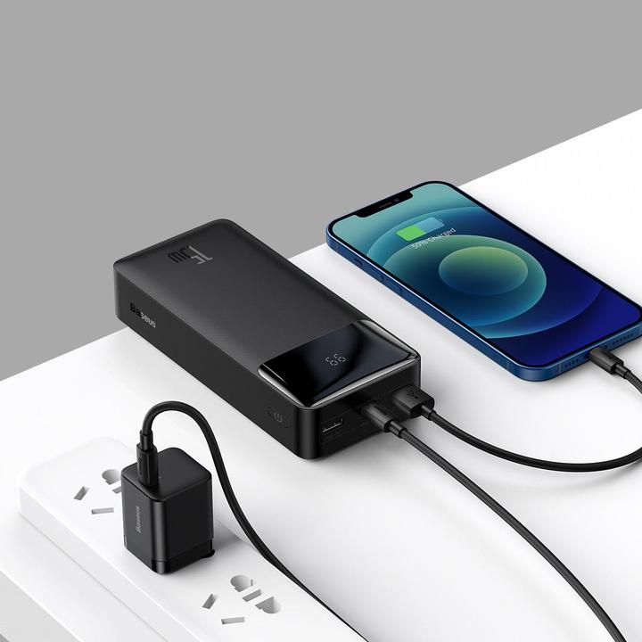 Actual product image Baseus Bipow (30000 mAh, 15 W, 111 Wh)