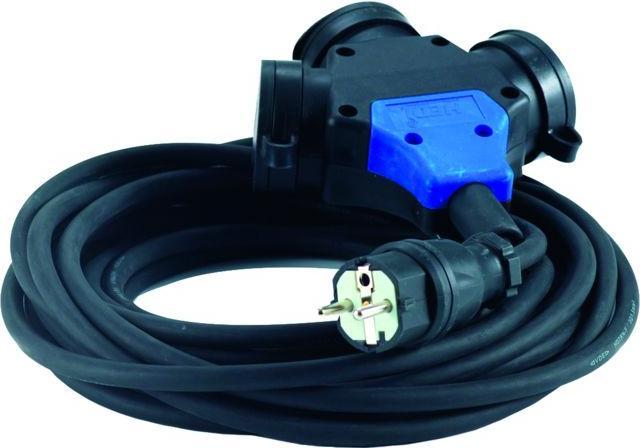 Image du produit Hedi Cordon prolongateur triple prise250 V (15 m)