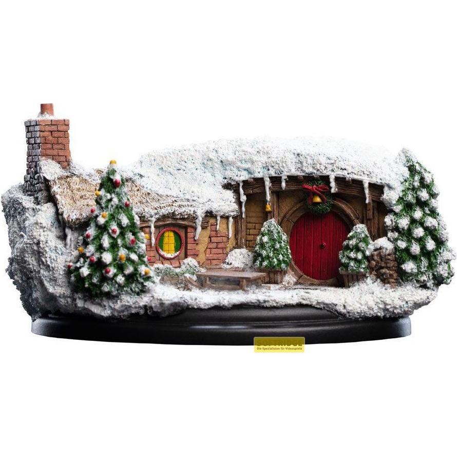 Weta Workshop Le Hobbit Un voyage inattendu statuette 35 Chemin des Trous-du-Talus Christmas Edition 7 cm