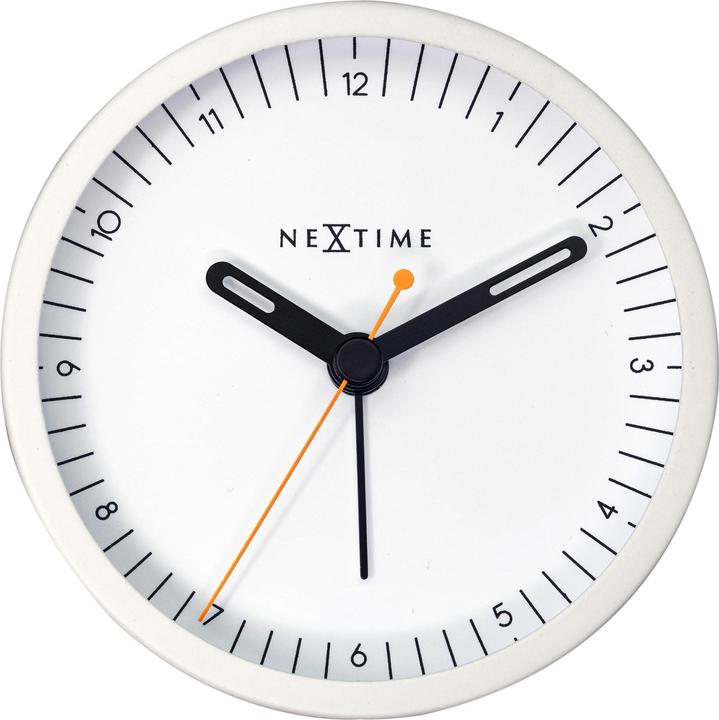 Immagine prodotto Nextime Sveglia classica piccola bianca