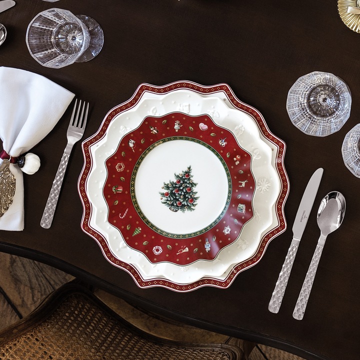 Image du produit Villeroy & Boch Assiette à déjeuner rouge Toy's Delight (1 x, 24 cm)