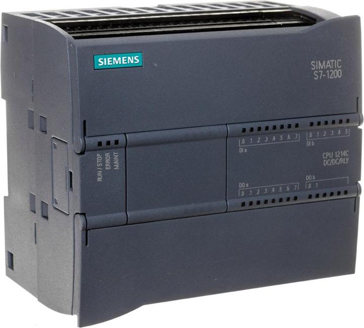 Actual product image Siemens SIMATIC S7-1200 CPU 1214C, DC/DC/Relay