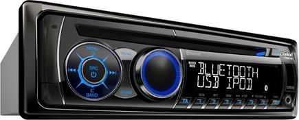 Clarion CZ501E, CD-Autoreceiver, Bluetooth, USB, iPod, Blau