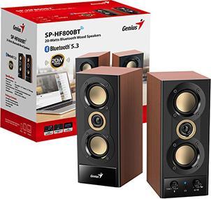 Produktbild Genius SP-HF800BT Bluetooth-Lautsprecher Holz (20 W)