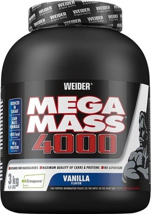 Immagine prodotto Weider Mega Mass 4000 (Vaniglia, 1 x, 3000 g)