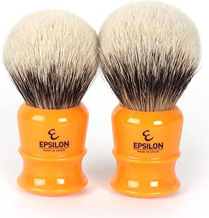 Productafbeelding Epsilon Butterscotch shaving brush roof tip silver 5026mm (Das)