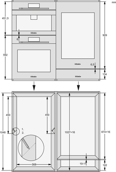 Nutritional values and ingredients Miele KWT 6422 iG-1 sw EB wine cabinetG 89cm 104L/33Flx0.75L integr