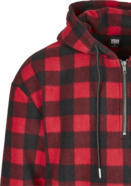 Produktbild Urban Classics Patterned Polar Fleece Half Zip Hoody (S)