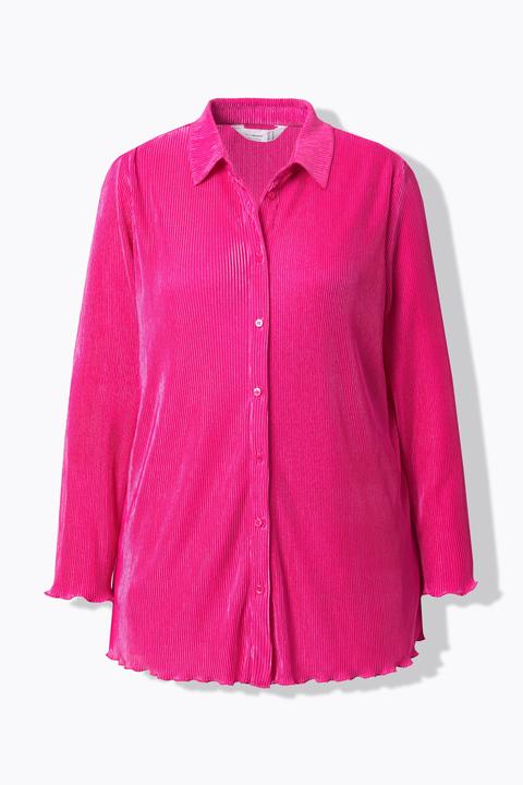 Immagine prodotto Miamoda Plissee-Bluse, A-Linie, weiter Langarm (60)
