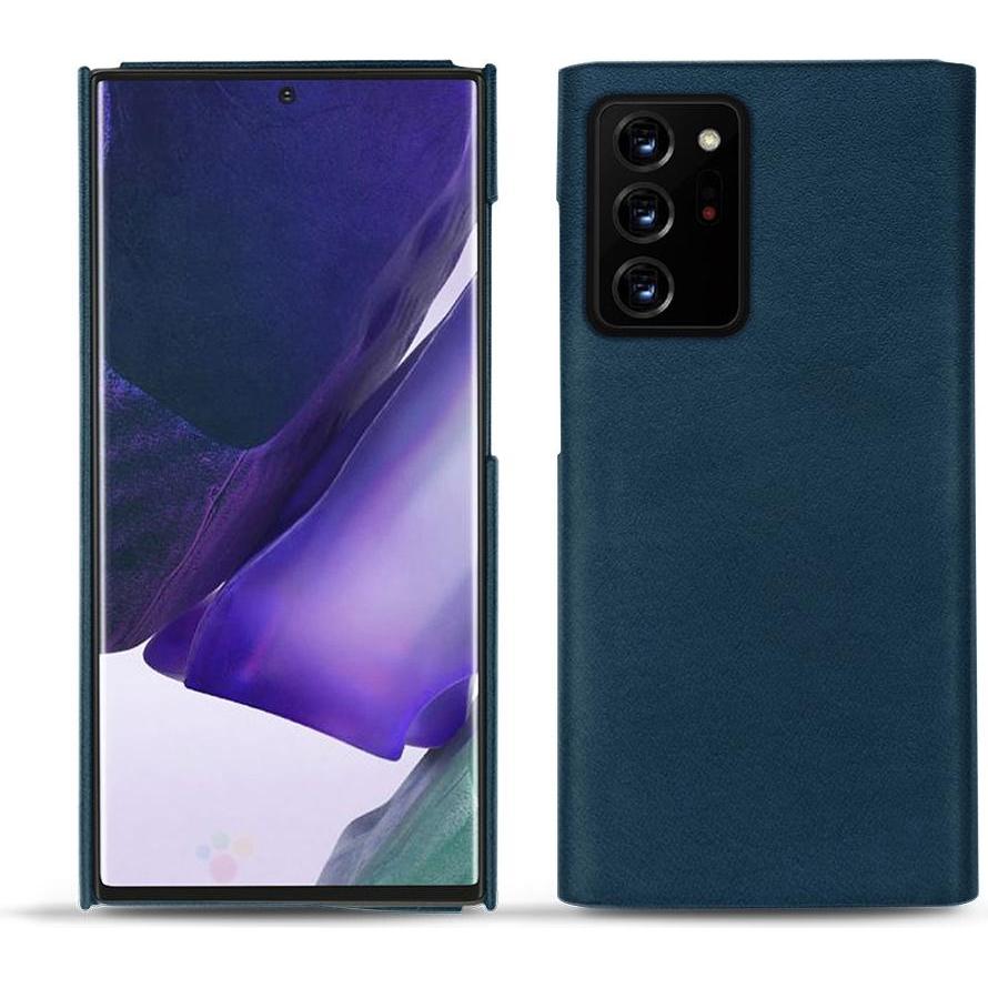 Noreve Lederschutzhülle (Samsung Galaxy Note 20 Ultra), Smartphone Hülle, Blau