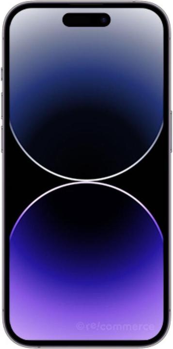 Produktbild Re!commerce iPhone 14 Pro Max (128 GB, Deep Purple, 6.70", 48 Mpx, SIM + eSIM, A / Wie neu)