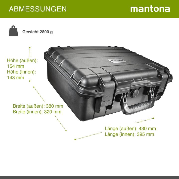 Produktbild mantona Outdoor M+ (Fotokoffer, 18 l)