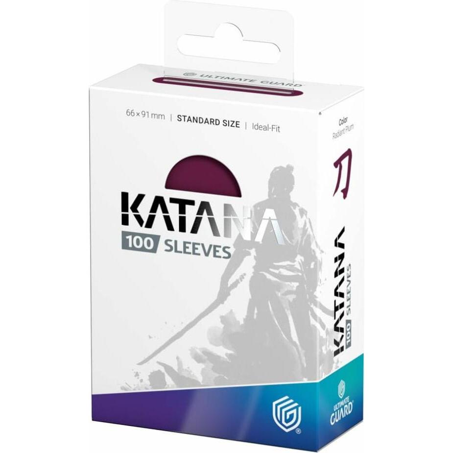 Ultimate Guard 100 pochettes Katana Sleeves taille standard Radiant Plum
