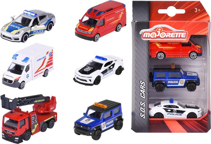 Immagine prodotto Majorette Set di veicoli SOS