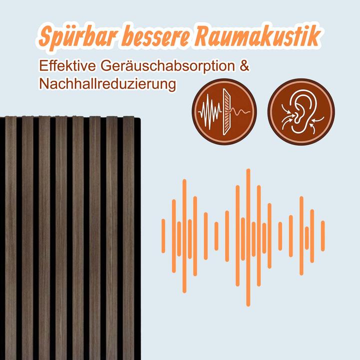 Productafbeelding Relaxdays 4x Akustikpaneele (1.44 m², 60 x 60 cm)