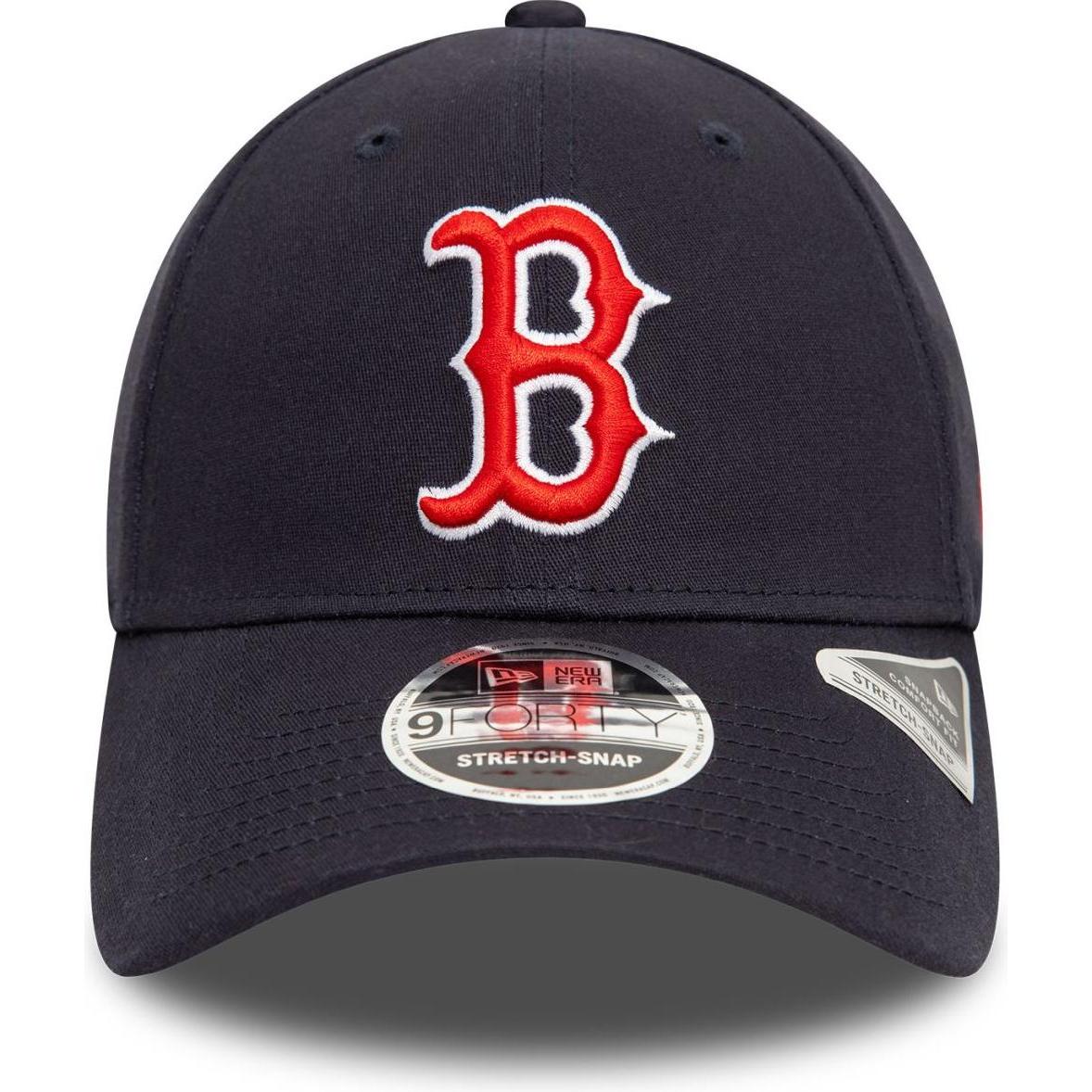 Thumbnail - New Era, Herren, Cap, 9Forty Stretch-Snap Cap - Boston Red Sox navy, Blau, (One Size)