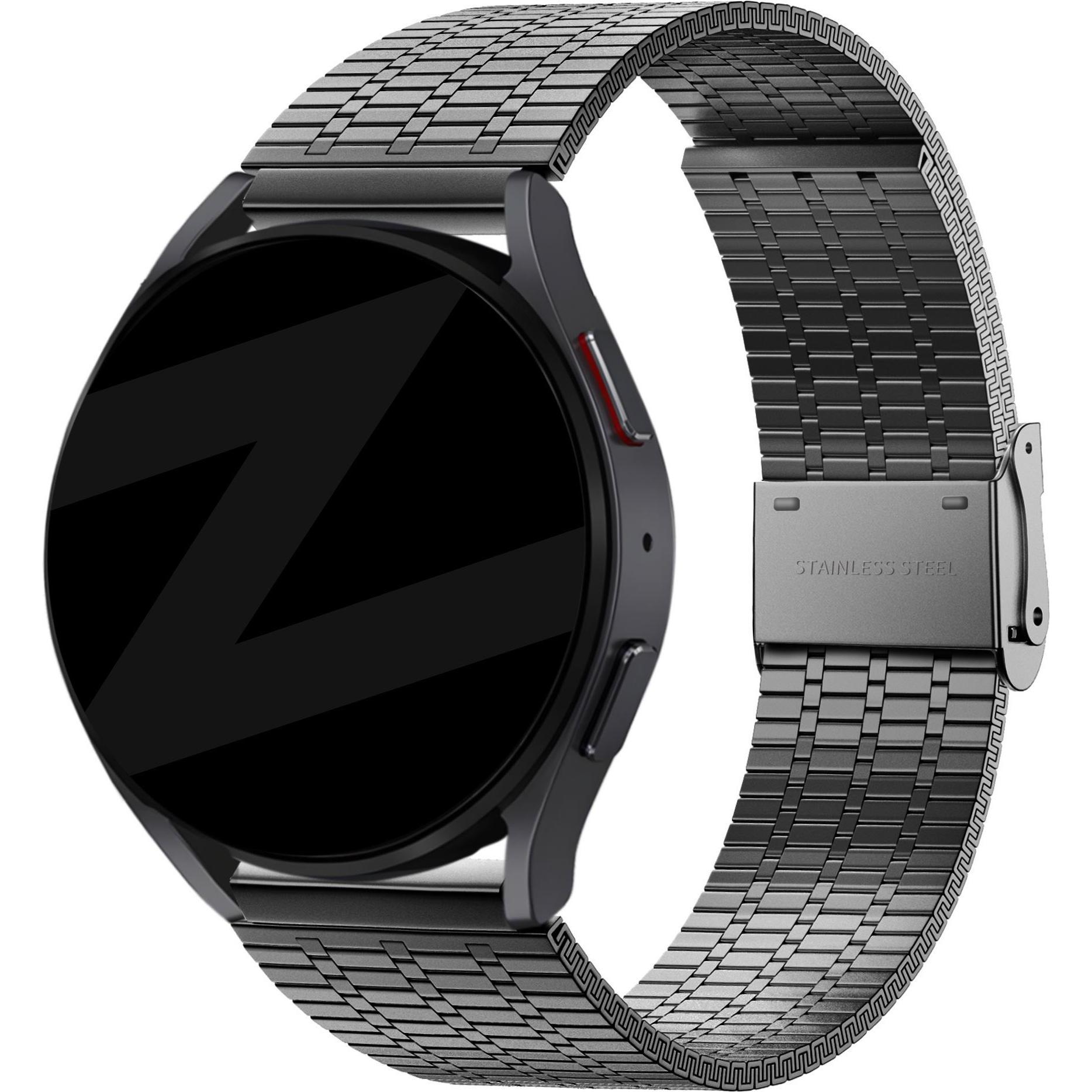 Thumbnail - Bandz Armband (Edelstahl), Uhrenarmband, Schwarz