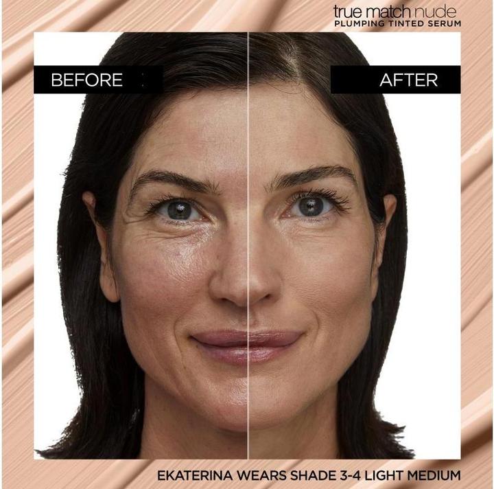 Actual product image L'Oréal Paris Perfect Match tinted serum (45385 light-medium)