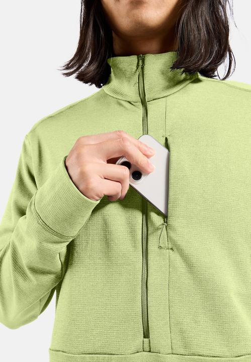 Produktbild Odlo Mid Layer 1/2 Zip Grid Fleece (M)