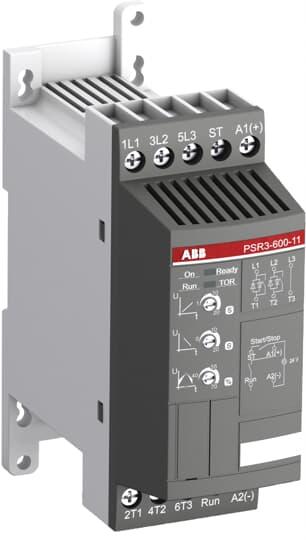 ABB SOFTSTARTER 1,5 KW, 400 V 3,9 A PSR3-600-11 (1 STK.)