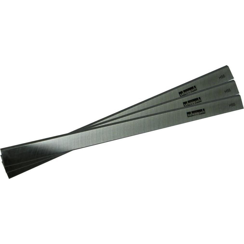 Scheppach, Accessori per macchine, 7902200601 HSS-Hobelmessersatz Plana 3.1C, 3 Stück