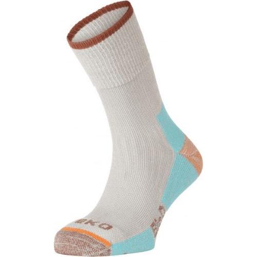 Teko, Sportsocken, Skarpety BIO.D 2 Light cream/brown S (34-37) (34 - 37), Braun