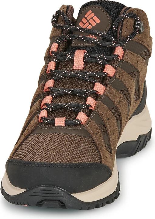Actual product image Columbia REDMONDâ„¢ III MID WATERPROOF Women's Wandelschoenen - Cordovan, Dark Coral - Maat 38 (38)